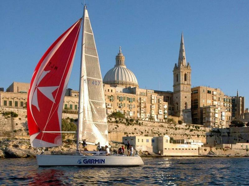 Contemporary, Luxury Apartment With Valletta And Harbour Views سليمة المظهر الخارجي الصورة