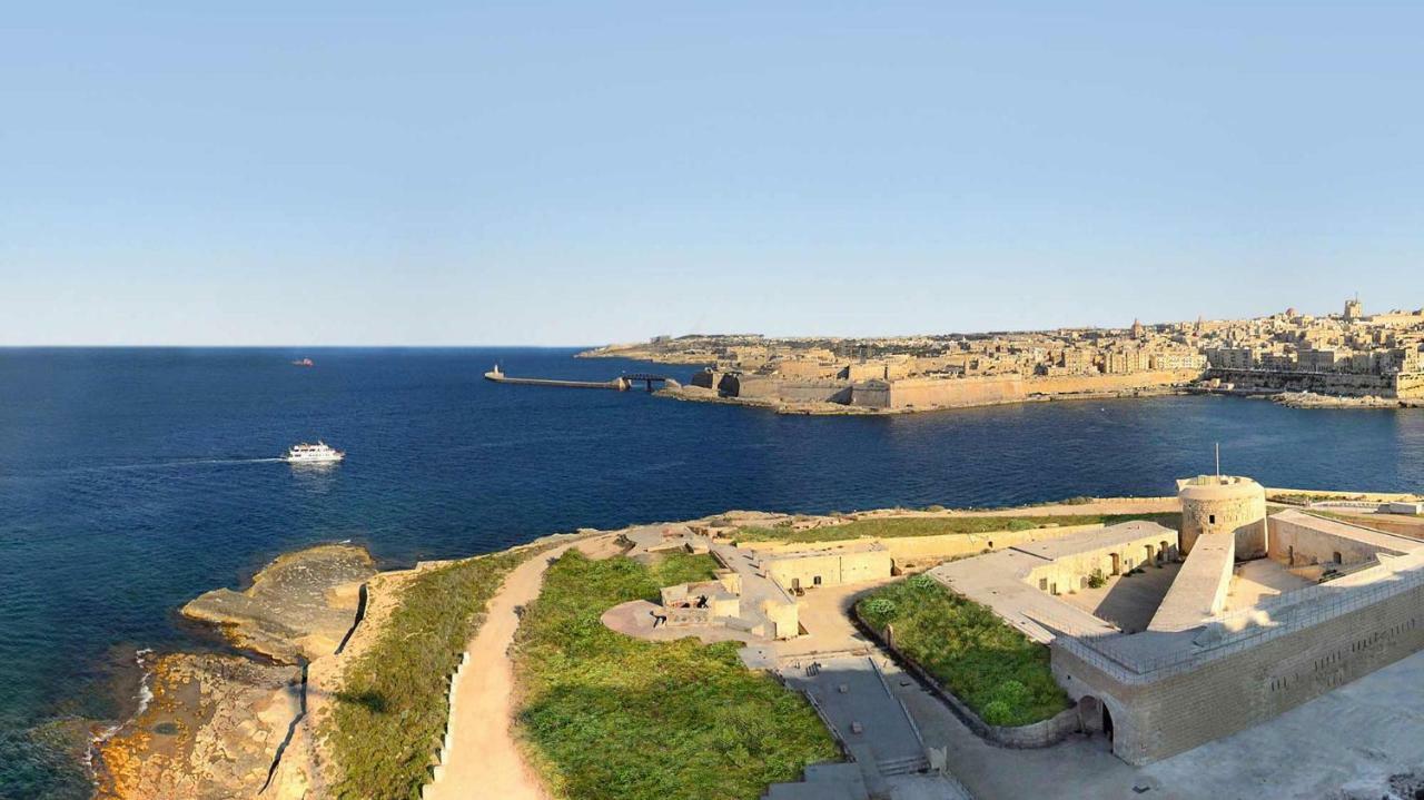 Contemporary, Luxury Apartment With Valletta And Harbour Views سليمة المظهر الخارجي الصورة